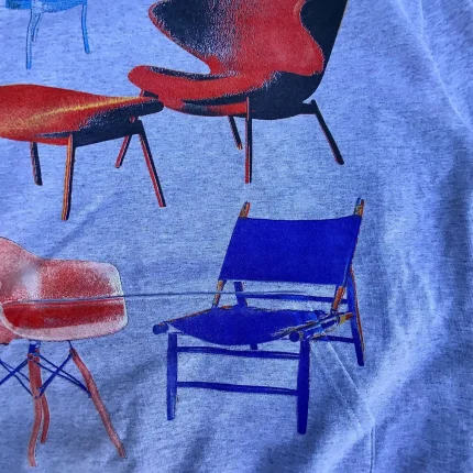 Atthemoment Chair Print Hoodie (1)