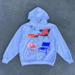 Atthemoment Chair Print Hoodie (2)