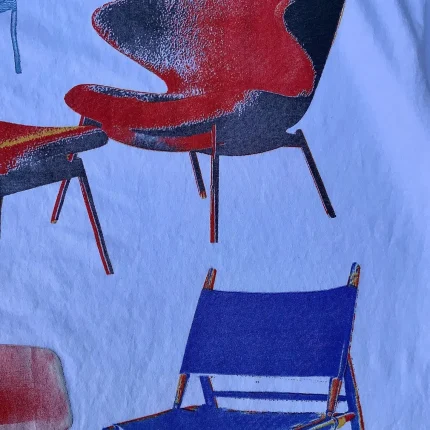 Atthemoment Chair Print T Shirt (2)