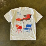 Atthemoment Chair Print T Shirt (3)