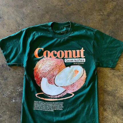 Atthemoment Coconut T Shirt Green (2)