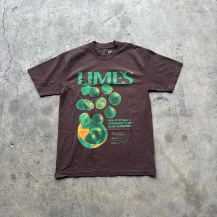 Atthemoment Los Angeles Apparel Men’s Brown T Shirt (1)