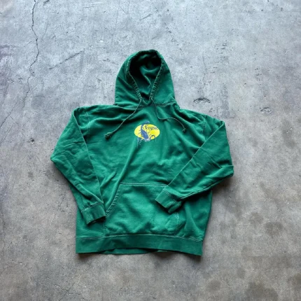 Atthemoment Men’s Green Hoodie (2)